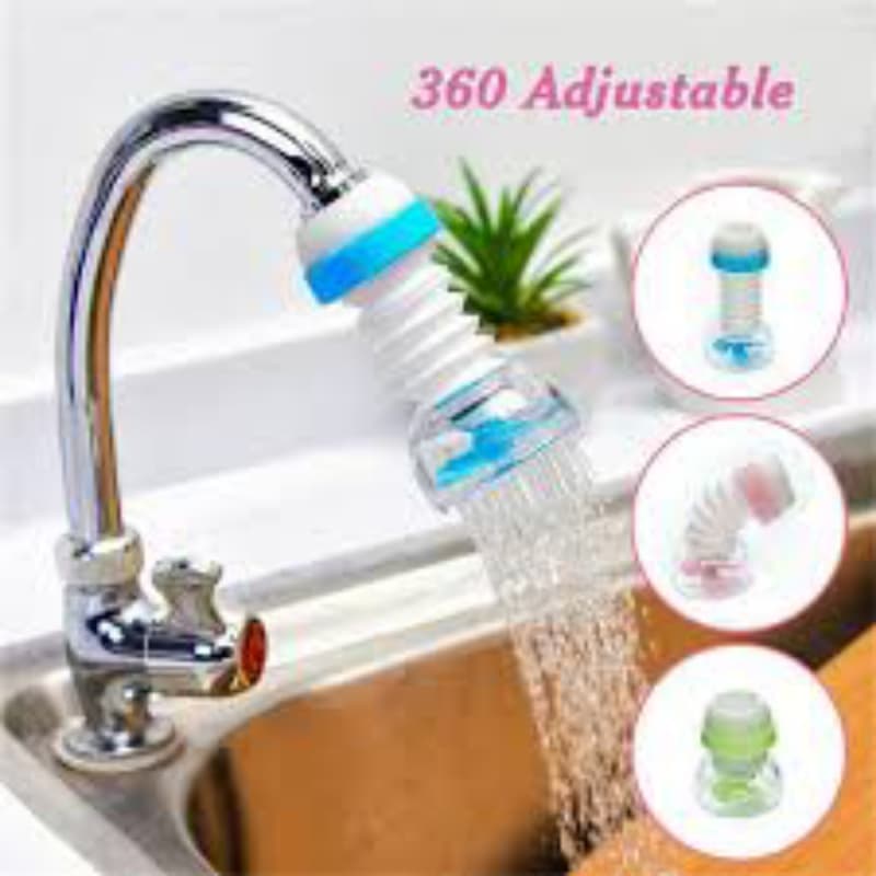 360 Rotate Kitchen Shower Faucet Tap 3 Level Can Adjusting Water Saving Bat